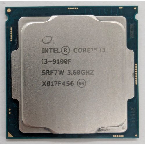 Процесор Intel Core i3-9100F 3.6(4.2)GHz 6MB s1151 Box (BX80684I39100F) (Відновлено продавцем, 804023) купити з перевіркою сумісності: огляд, характеристики, ціна у Києві, Львові, Вінниці, Хмельницькому, Івано-Франківську, Україні | інтернет-магазин TELEMART.UA фото
