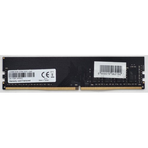 Купить Озу Samsung DDR4 8GB 3200Mhz (UDIMM 8GB DDR4 3200) OEM (Восстановлено продавцом, 804024) с проверкой совместимости: обзор, характеристики, цена в Киеве, Днепре, Одессе, Харькове, Украине | интернет-магазин TELEMART.UA фото