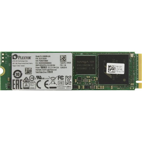 Продати SSD-диск Plextor M8Pe MLC 256GB M.2 (2280 PCI-E) (PX-256M8PEGN) за Trade-In у інтернет-магазині Телемарт - Київ, Дніпро, Україна фото