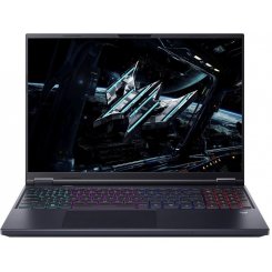 Ноутбук Acer Predator Helios Neo 16 AI PHN16-73 (NH.QX5EU.00F) Abyssal Black / 16″ (2560x1600, IPS) / Intel Core Ultra 7 255HX (1.8-5.2 ГГц), 20 ядер / NVIDIA GeForce RTX 5070 / 32 ГБ (DDR5) / 1024 ГБ (SSD) / Без ОС