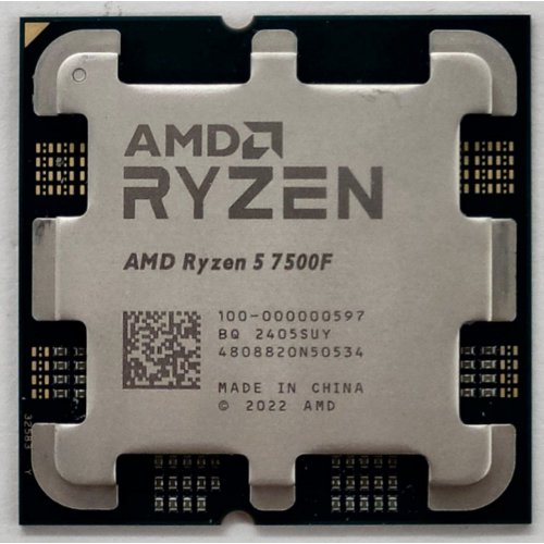Процессор AMD Ryzen 5 7500F 3.7(5.0)GHz 32MB sAM5 Tray (100-000000597) (Восстановлено продавцом, 804257) купить в Украине: Киев, Днепр, Харьков, Одесса  | Проверка совместимости, низкая цена, отзывы, характеристики от TELEMART фото