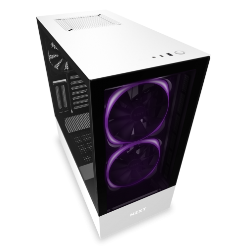 Купить Корпус NZXT H510 Elite (CA-H510E-W1) Matte White/Black (Восстановлено продавцом, 804258) с проверкой совместимости: обзор, характеристики, цена в Киеве, Днепре, Одессе, Харькове, Украине | интернет-магазин TELEMART.UA фото