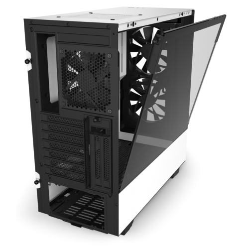 Купить Корпус NZXT H510 Elite (CA-H510E-W1) Matte White/Black (Восстановлено продавцом, 804258) с проверкой совместимости: обзор, характеристики, цена в Киеве, Днепре, Одессе, Харькове, Украине | интернет-магазин TELEMART.UA фото