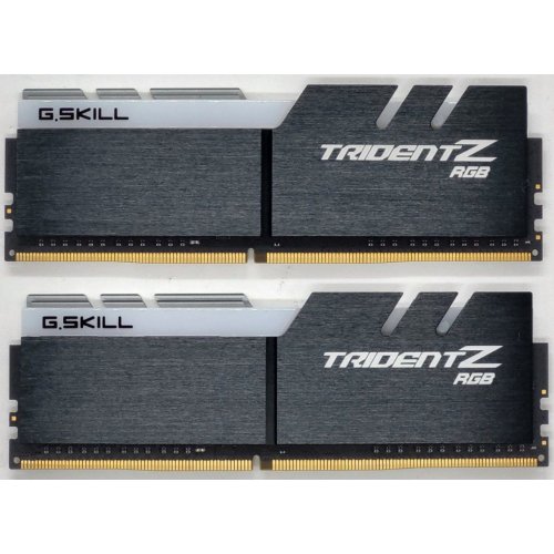 Озп G.Skill DDR4 32GB (2x16GB) 3200Mhz Trident Z RGB (F4-3200C16D-32GTZR) (Відновлено продавцем, 804259) купити з перевіркою сумісності: огляд, характеристики, ціна у Києві, Львові, Вінниці, Хмельницькому, Івано-Франківську, Україні | інтернет-магазин TELEMART.UA фото