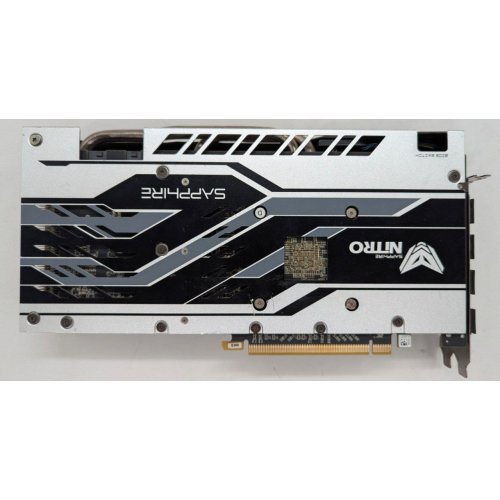 Відеокарта Sapphire Radeon RX 580 NITRO+ 8192MB (11265-01-20G) (Відновлено продавцем, 804265) купити з перевіркою сумісності: огляд, характеристики, ціна у Києві, Львові, Вінниці, Хмельницькому, Івано-Франківську, Україні | інтернет-магазин TELEMART.UA фото