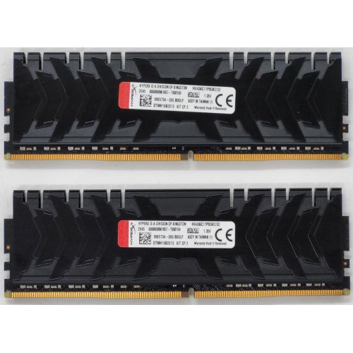 Озп HyperX DDR4 32GB (2x16GB) 3600Mhz Predator (HX436C17PB3K2/32) (Відновлено продавцем, 804271) купити в Україні: Київ, Львів, Хмельницький, Тернопіль | Перевірка сумісності, низька ціна, відгуки, характеристики від TELEMART фото