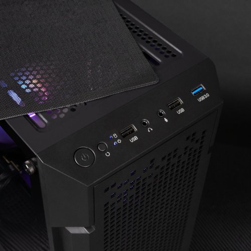 Компьютер HEXO Gaming RTX5050 Pro+ (HGP-MS-5600N5050-32S1TBK) Black купить в Украине: Киев, Днепр, Харьков, Одесса  | Низкая цена, отзывы, характеристики от TELEMART фото