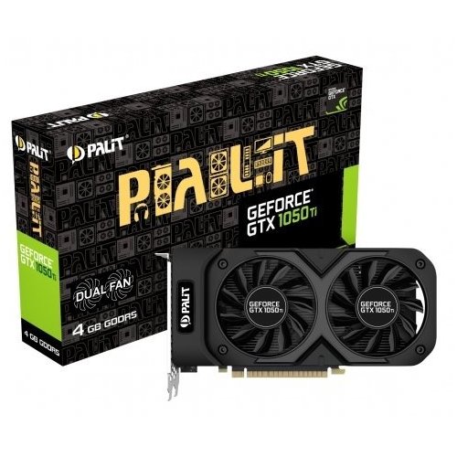 Відеокарта Palit GeForce GTX 1050 Ti DUAL 4096MB (NE5105T018G1-1071D) (Відновлено продавцем, 804287) купити з перевіркою сумісності: огляд, характеристики, ціна у Києві, Львові, Вінниці, Хмельницькому, Івано-Франківську, Україні | інтернет-магазин TELEMART.UA фото