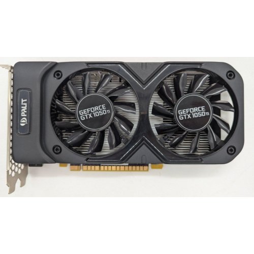 Відеокарта Palit GeForce GTX 1050 Ti DUAL 4096MB (NE5105T018G1-1071D) (Відновлено продавцем, 804287) купити з перевіркою сумісності: огляд, характеристики, ціна у Києві, Львові, Вінниці, Хмельницькому, Івано-Франківську, Україні | інтернет-магазин TELEMART.UA фото