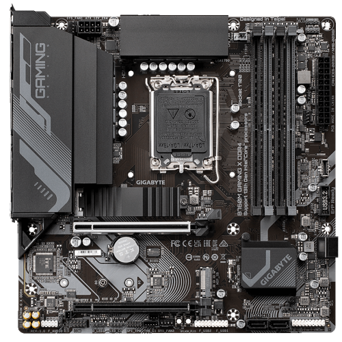 Уценка материнская плата Gigabyte B760M GAMING X DDR4 (s1700, Intel B760) (Следы использования, 804295) купить в Украине: Киев, Днепр, Харьков, Одесса  | Проверка совместимости, низкая цена, отзывы, характеристики от TELEMART фото