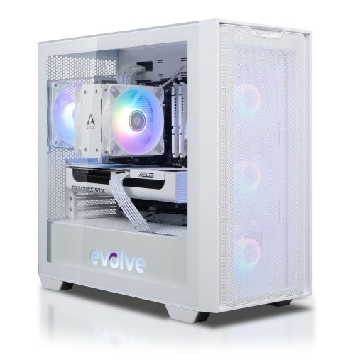 Продать Компьютер EVOLVE GamePart Gold B (EVGP-PRMAGB750FN507-D532S1TWH) White по Trade-In интернет-магазине Телемарт - Киев, Днепр, Украина фото