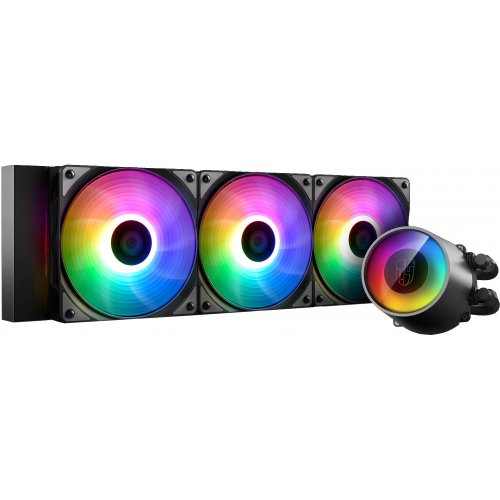 Готовая сво Deepcool CASTLE 360 RGB V2 (Восстановлено продавцом, 804349) купить в Украине: Киев, Днепр, Харьков, Одесса  | Проверка совместимости, низкая цена, отзывы, характеристики от TELEMART фото