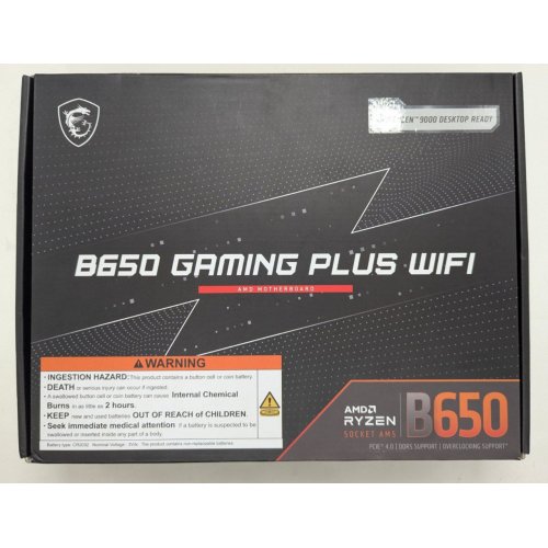 Материнская плата MSI B650 GAMING PLUS WIFI (sAM5, AMD B650) (Восстановлено продавцом, 804352) купить в Украине: Киев, Днепр, Харьков, Одесса  | Проверка совместимости, низкая цена, отзывы, характеристики от TELEMART фото