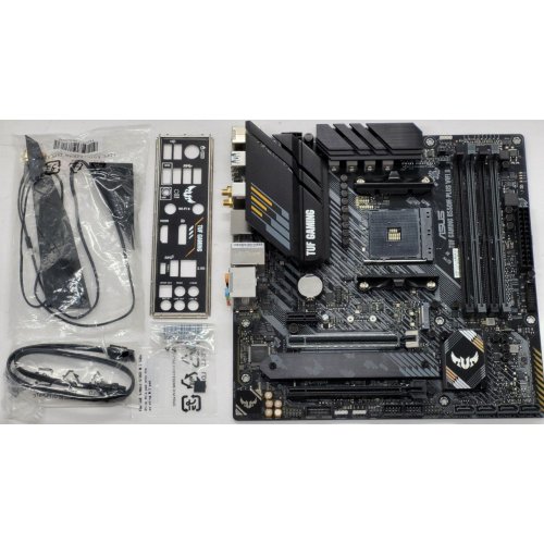 Материнская плата Asus TUF GAMING B550M-PLUS II WIFI (sAM4, B550) (Восстановлено продавцом, 804362) купить в Украине: Киев, Днепр, Харьков, Одесса  | Проверка совместимости, низкая цена, отзывы, характеристики от TELEMART фото