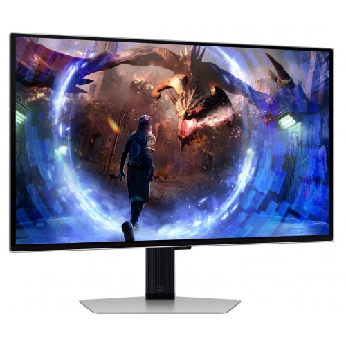 Уцінка монітор Samsung 27" Odyssey OLED G6 (LS27DG600SIXCI) Silver (Розкрита упаковка, 804366) купити в Україні: Київ, Львів, Хмельницький, Тернопіль | Низька ціна, відгуки, характеристики від TELEMART фото