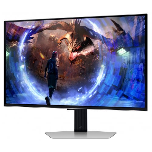 Уцінка монітор Samsung 27" Odyssey OLED G6 (LS27DG600SIXCI) Silver (Розкрита упаковка, 804366) купити в Україні: Київ, Львів, Хмельницький, Тернопіль | Низька ціна, відгуки, характеристики від TELEMART фото