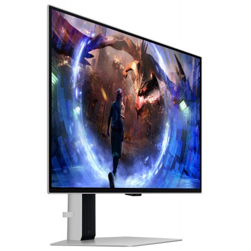 Уцінка монітор Samsung 27" Odyssey OLED G6 (LS27DG600SIXCI) Silver (Розкрита упаковка, 804366) купити в Україні: Київ, Львів, Хмельницький, Тернопіль | Низька ціна, відгуки, характеристики від TELEMART фото