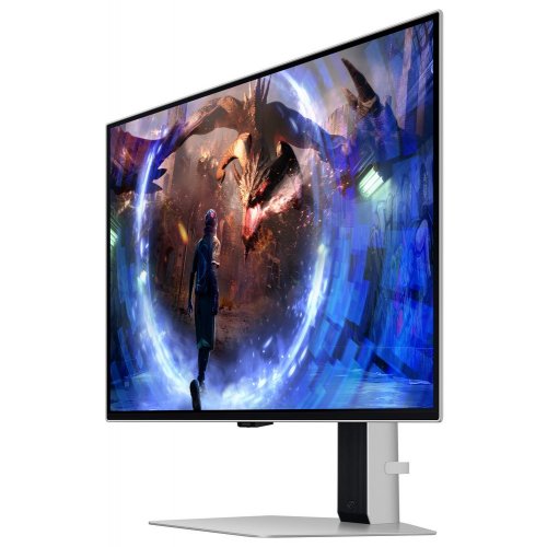 Уцінка монітор Samsung 27" Odyssey OLED G6 (LS27DG600SIXCI) Silver (Розкрита упаковка, 804366) купити в Україні: Київ, Львів, Хмельницький, Тернопіль | Низька ціна, відгуки, характеристики від TELEMART фото