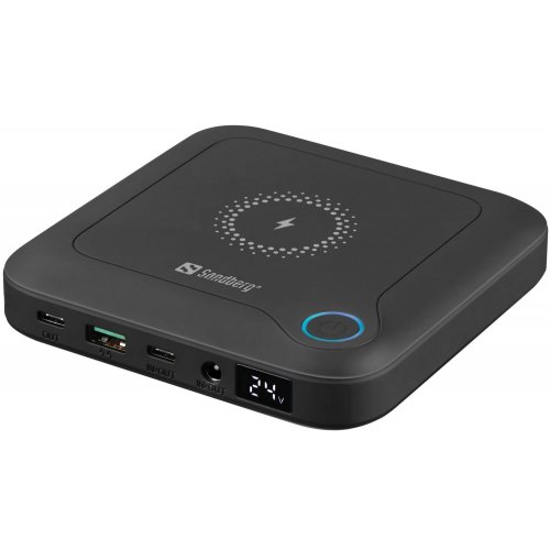 Уцінка powerbank Sandberg All-in1 Laptop 24000 mAh 60W (420-57) (Розкрита упаковка, 804373) купити в Україні: Київ, Львів, Хмельницький, Тернопіль | Низька ціна, відгуки, характеристики від TELEMART фото