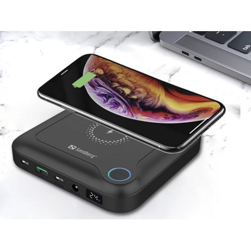 Уцінка powerbank Sandberg All-in1 Laptop 24000 mAh 60W (420-57) (Розкрита упаковка, 804373) купити в Україні: Київ, Львів, Хмельницький, Тернопіль | Низька ціна, відгуки, характеристики від TELEMART фото