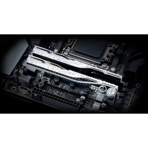 ОЗП G.Skill DDR5 64GB (2x32GB) 6000Mhz Trident Z5 Royal Neo Silver (F5-6000J2836G32GX2-TR5NS) купити в Україні: Київ, Львів, Хмельницький, Тернопіль | Перевірка сумісності, низька ціна, відгуки, характеристики від TELEMART фото