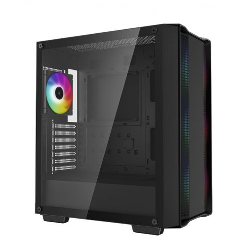 Купить Корпус Deepcool CC560 ARGB V2 Tempered Glass без БП (R-CC560-BKTAA4-G-2) Black (Восстановлено продавцом, 804444) с проверкой совместимости: обзор, характеристики, цена в Киеве, Днепре, Одессе, Харькове, Украине | интернет-магазин TELEMART.UA фото