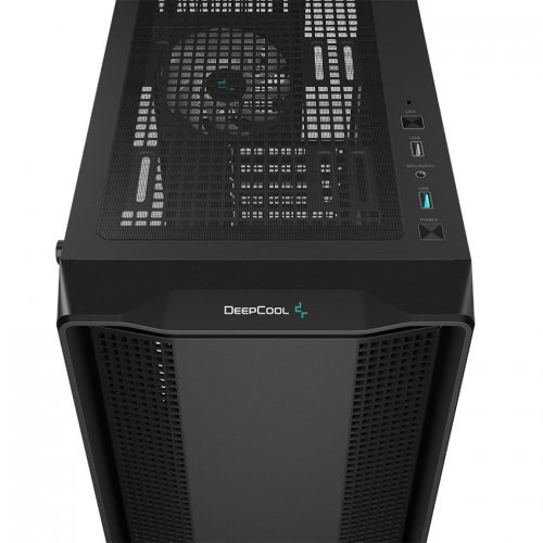 Купить Корпус Deepcool CC560 ARGB V2 Tempered Glass без БП (R-CC560-BKTAA4-G-2) Black (Восстановлено продавцом, 804444) с проверкой совместимости: обзор, характеристики, цена в Киеве, Днепре, Одессе, Харькове, Украине | интернет-магазин TELEMART.UA фото