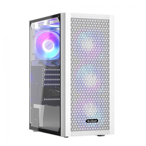 Купить Корпус PCCooler DIAMOND MA100 Mesh Tempered Glass без БП White (Восстановлено продавцом, 804446) с проверкой совместимости: обзор, характеристики, цена в Киеве, Днепре, Одессе, Харькове, Украине | интернет-магазин TELEMART.UA фото