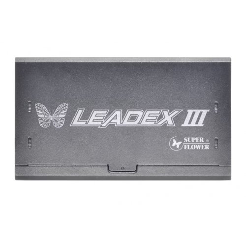 Блок живлення Super Flower Leadex III 1300W ATX 3.1 (SF-1300F14GE) Black купити в Україні: Київ, Львів, Хмельницький, Тернопіль | Перевірка сумісності, низька ціна, відгуки, характеристики від TELEMART фото