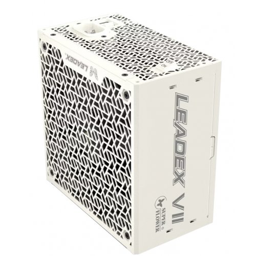 Блок питания Super Flower Leadex VII XP Pro 1000W ATX 3.1 (SF-1000F14XP WHITE) White купить в Украине: Киев, Днепр, Харьков, Одесса  | Проверка совместимости, низкая цена, отзывы, характеристики от TELEMART фото