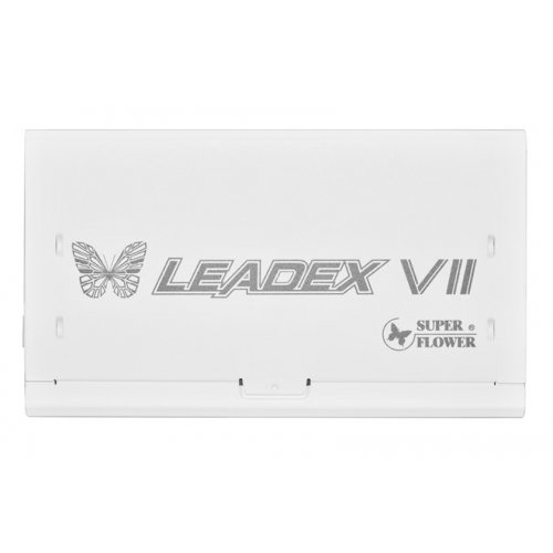 Блок питания Super Flower Leadex VII XP Pro 1200W ATX 3.1 (SF-1200F14XP WHITE) White купить в Украине: Киев, Днепр, Харьков, Одесса  | Проверка совместимости, низкая цена, отзывы, характеристики от TELEMART фото