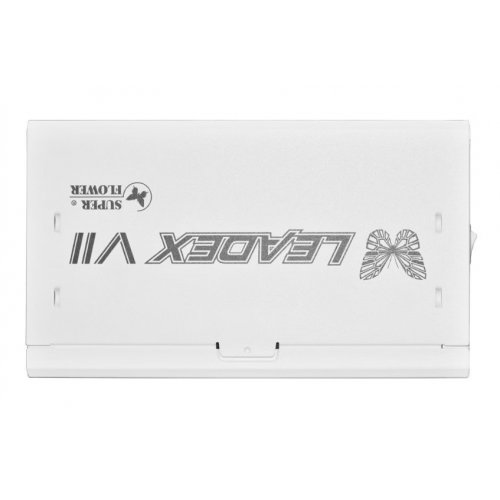 Блок питания Super Flower Leadex VII XP Pro 1200W ATX 3.1 (SF-1200F14XP WHITE) White купить в Украине: Киев, Днепр, Харьков, Одесса  | Проверка совместимости, низкая цена, отзывы, характеристики от TELEMART фото