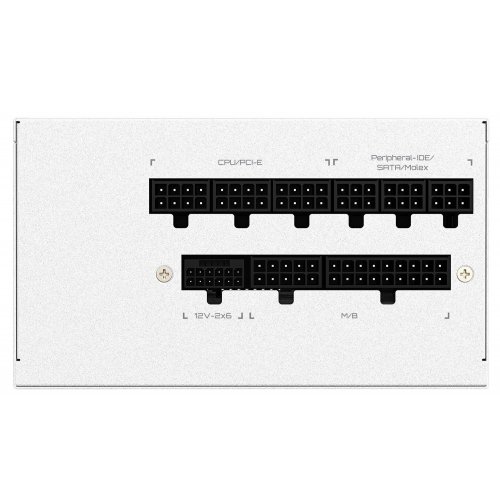 Блок живлення Gigabyte UD1000GM PG5 V2 1000W (GP-UD1000GM PG5 ICE) Ice купити в Україні: Київ, Львів, Хмельницький, Тернопіль | Перевірка сумісності, низька ціна, відгуки, характеристики від TELEMART фото