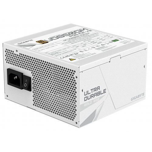Блок живлення Gigabyte UD850GM PG5 V2 850W (GP-UD850GM PG5 ICE) Ice купити в Україні: Київ, Львів, Хмельницький, Тернопіль | Перевірка сумісності, низька ціна, відгуки, характеристики від TELEMART фото