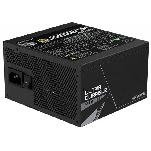 Блок живлення Gigabyte UD850GM PG5 V2 850W (GP-UD850GM PG5 V2) Black купити в Україні: Київ, Львів, Хмельницький, Тернопіль | Перевірка сумісності, низька ціна, відгуки, характеристики від TELEMART фото