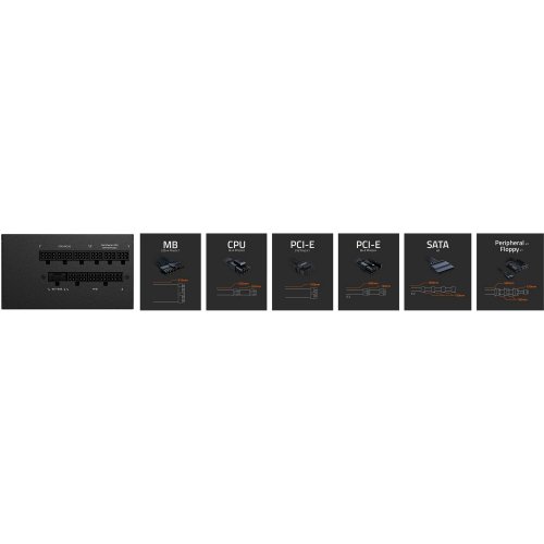 Блок живлення Gigabyte UD850GM PG5 V2 850W (GP-UD850GM PG5 V2) Black купити в Україні: Київ, Львів, Хмельницький, Тернопіль | Перевірка сумісності, низька ціна, відгуки, характеристики від TELEMART фото