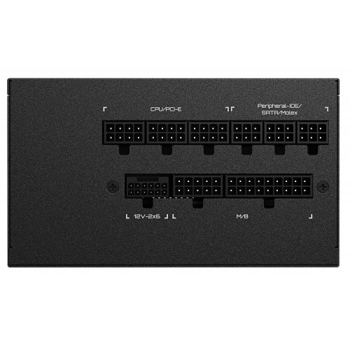 Блок питания Gigabyte UD750GM PG5 V2 750W (GP-UD750GM PG5 V2) Black купить в Украине: Киев, Днепр, Харьков, Одесса  | Проверка совместимости, низкая цена, отзывы, характеристики от TELEMART фото