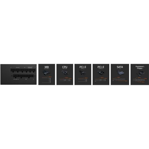Блок питания Gigabyte UD750GM PG5 V2 750W (GP-UD750GM PG5 V2) Black купить в Украине: Киев, Днепр, Харьков, Одесса  | Проверка совместимости, низкая цена, отзывы, характеристики от TELEMART фото