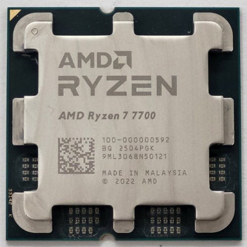 Процессор AMD Ryzen 7 7700 3.8(5.3)GHz 32MB sAM5 Tray (100-000000592) (Восстановлено продавцом, 804852) купить в Украине: Киев, Днепр, Харьков, Одесса  | Проверка совместимости, низкая цена, отзывы, характеристики от TELEMART фото