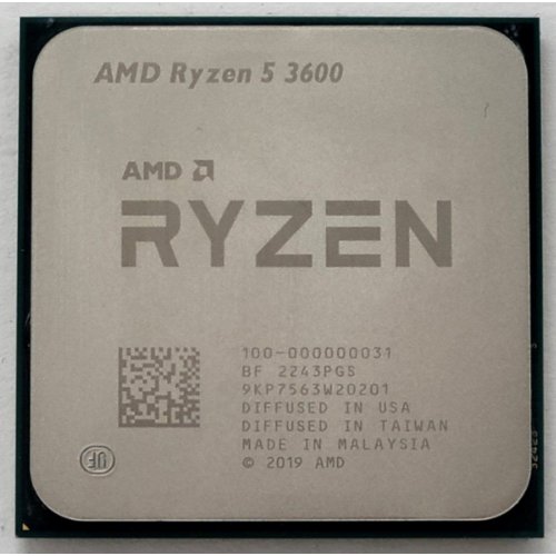 Процессор AMD Ryzen 5 3600 3.6(4.2)GHz 32MB sAM4 Tray (100-000000031) (Восстановлено продавцом, 804856) купить в Украине: Киев, Днепр, Харьков, Одесса  | Проверка совместимости, низкая цена, отзывы, характеристики от TELEMART фото