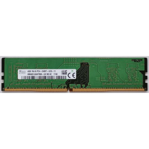 Озу Hynix DDR4 4GB 2400MHz (HMA851U6AFR6N-UHN0) (Восстановлено продавцом, 804857) купить в Украине: Киев, Днепр, Харьков, Одесса  | Проверка совместимости, низкая цена, отзывы, характеристики от TELEMART фото