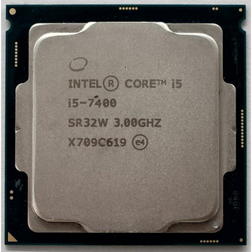 Процесор Intel Core i5-7400 3.0(3.5)GHz 6MB s1151 Tray (CM8067702867050) (Відновлено продавцем, 805006) купити в Україні: Київ, Львів, Хмельницький, Тернопіль | Перевірка сумісності, низька ціна, відгуки, характеристики від TELEMART фото