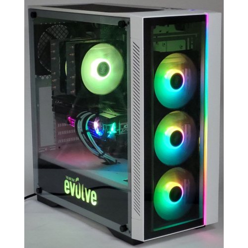Комп'ютер EVOLVE GamePart Platinum 3H+ (EVGP-P3Hi1170KFN307Ti-32S500H1TWh) White (Відновлено продавцем, 805034) купити в Україні: Київ, Львів, Хмельницький, Тернопіль | Низька ціна, відгуки, характеристики від TELEMART фото