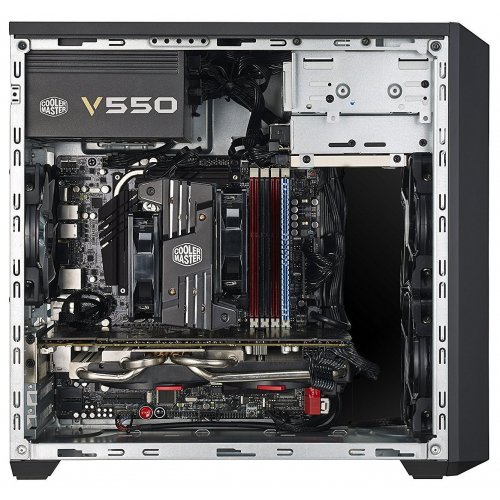 Корпус Cooler Master MasterBox Lite 3 без БП (MCW-L3S2-KN5N) Black (Восстановлено продавцом, 805049) купить в Украине: Киев, Днепр, Харьков, Одесса  | Проверка совместимости, низкая цена, отзывы, характеристики от TELEMART фото