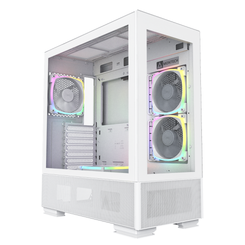 Корпус Montech Sky Two без БЖ White (Відновлено продавцем, 805082) купити в Україні: Київ, Львів, Хмельницький, Тернопіль | Перевірка сумісності, низька ціна, відгуки, характеристики від TELEMART фото