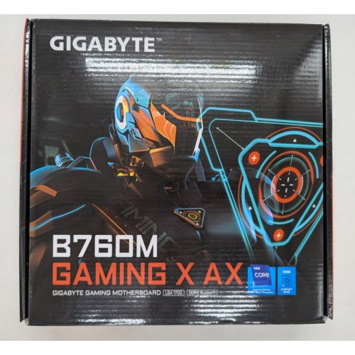 Материнська плата Gigabyte B760M GAMING X AX (s1700, Intel B760) (Відновлено продавцем, 805301) купити в Україні: Київ, Львів, Хмельницький, Тернопіль | Перевірка сумісності, низька ціна, відгуки, характеристики від TELEMART фото