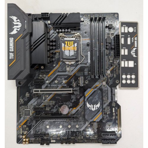 Материнська плата Asus TUF GAMING B460-PLUS (s1200, Intel B460) (Відновлено продавцем, 805321) купити в Україні: Київ, Львів, Хмельницький, Тернопіль | Перевірка сумісності, низька ціна, відгуки, характеристики від TELEMART фото
