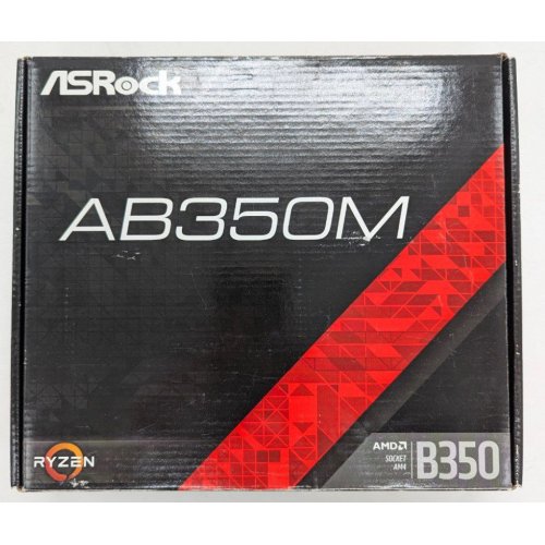 Материнська плата AsRock AB350M (sAM4, AMD B350) (Відновлено продавцем, 805328) купити в Україні: Київ, Львів, Хмельницький, Тернопіль | Перевірка сумісності, низька ціна, відгуки, характеристики від TELEMART фото