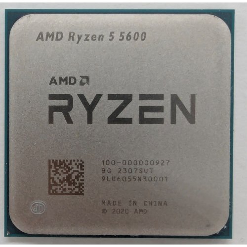 Процесор AMD Ryzen 5 5600 3.5(4.4)GHz 32MB sAM4 Tray (100-000000927) (Відновлено продавцем, 805360) купити в Україні: Київ, Львів, Хмельницький, Тернопіль | Перевірка сумісності, низька ціна, відгуки, характеристики від TELEMART фото
