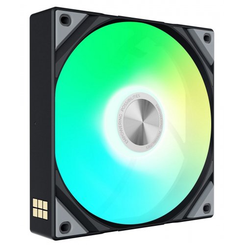 Набір кулерів для корпусу TRYX Rota SL 120 ARGB Triple Pack (F-R120A-AM3M-G0K) Black купити в Україні: Київ, Львів, Хмельницький, Тернопіль | Перевірка сумісності, низька ціна, відгуки, характеристики від TELEMART фото
